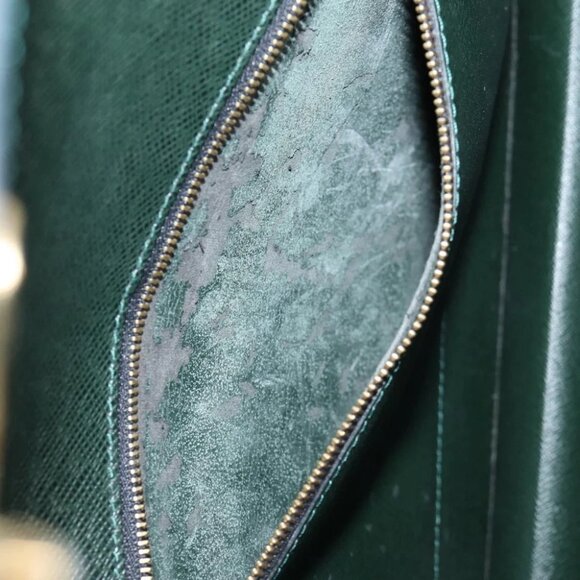 LOUIS VUITTON Taiga Monceau 28 Hand Bag 2way Epicea M32064 LV Auth - Picture 2 of 15